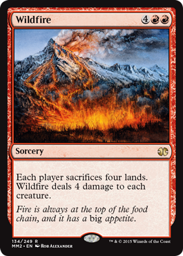 Wildfire (Modern Masters 2015) Light Play