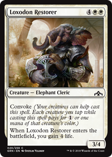 Loxodon Restorer (Guilds of Ravnica) Medium Play
