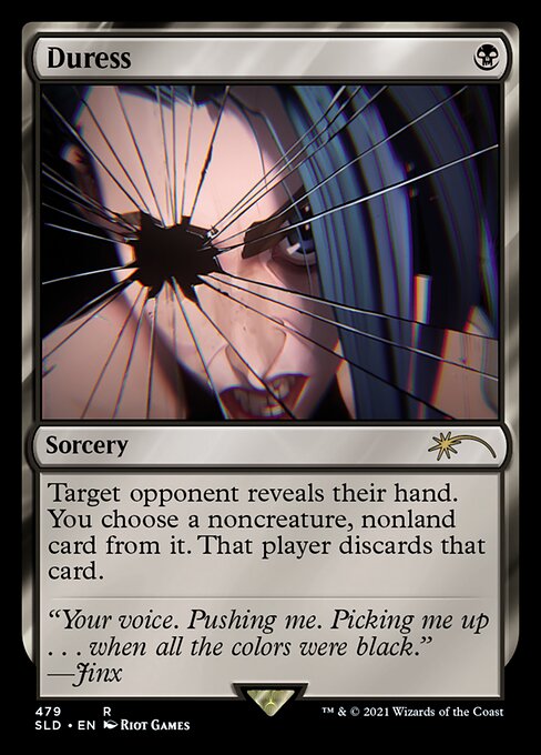 Duress (Secret Lair) Light Play Foil