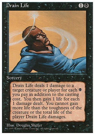 Drain Life (4th Edition) Medium Play