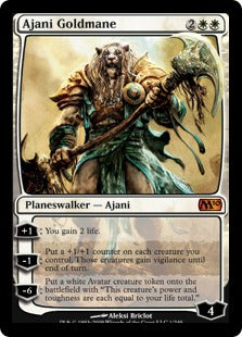 Ajani Goldmane (Magic 2010 Core Set) Light Play