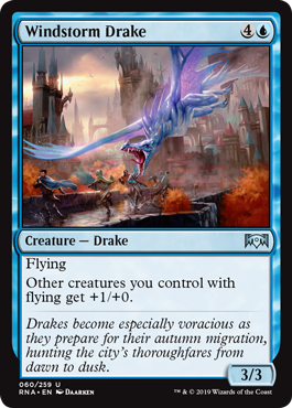 Windstorm Drake (Ravnica Allegiance) Near Mint
