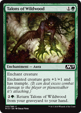 Talons of Wildwood (Magic 2019 Core Set) Medium Play