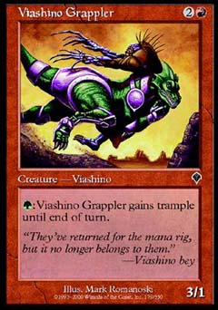 Viashino Grappler (Invasion) Medium Play