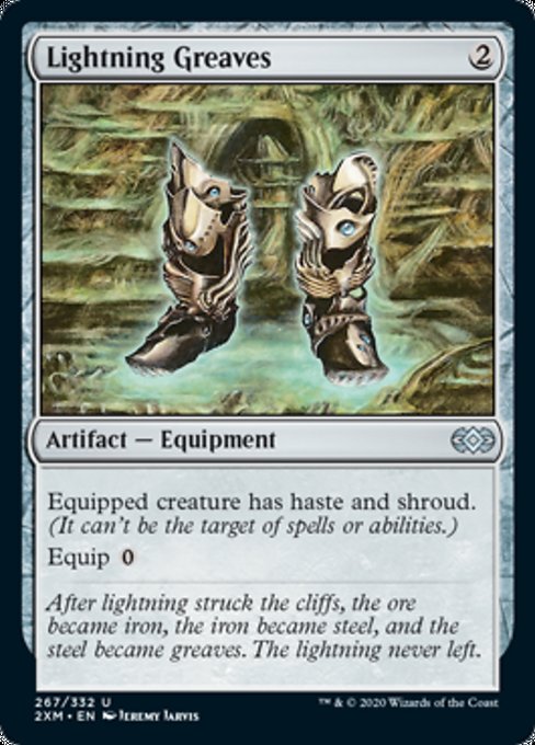 Lightning Greaves (Double Masters) Near Mint Foil