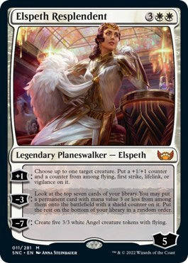 Elspeth Resplendent (Streets of New Capenna) Near Mint Foil