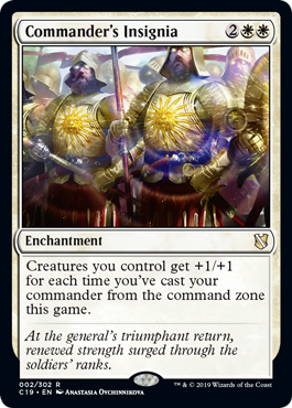 Commander's Insignia (Commander 2019) Near Mint