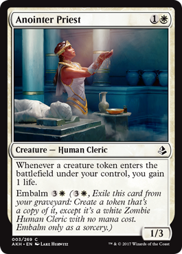 Anointer Priest (Amonkhet) Light Play