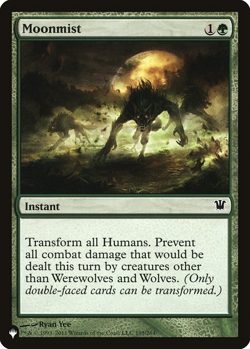 Moonmist (The List) Near Mint