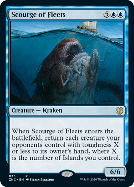 Scourge of Fleets (Commander 2020 Zendikar Rising) Near Mint