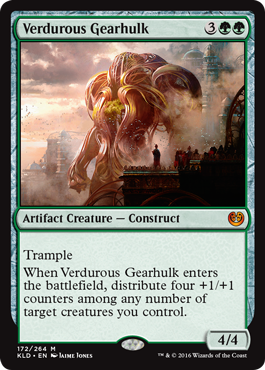 Verdurous Gearhulk (Kaladesh) Medium Play