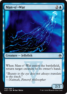 Man-o'-War (Masters 25) Near Mint Foil