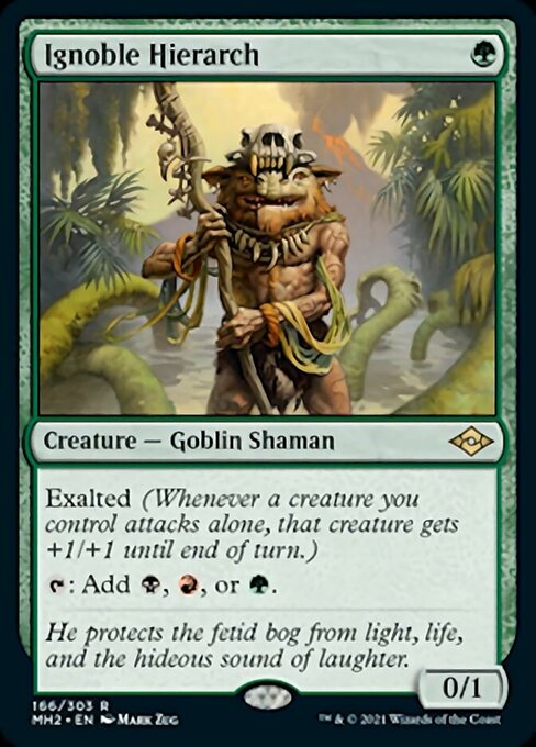 Ignoble Hierarch (Modern Horizons 2) Damaged / Poor