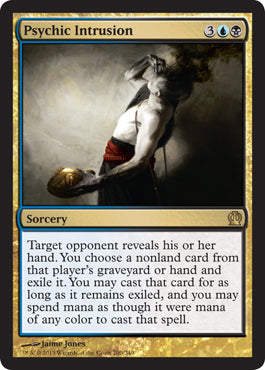 Psychic Intrusion (Theros) Near Mint Foil