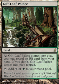 Gilt-Leaf Palace (Lorwyn) Medium Play Foil