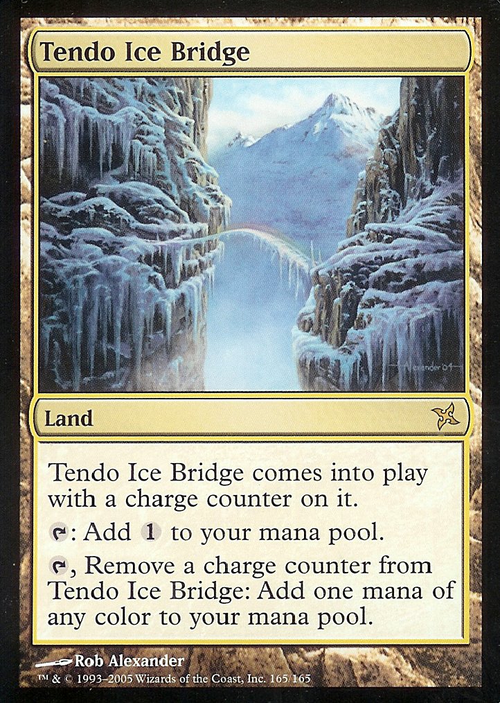 Tendo Ice Bridge (Betrayers of Kamigawa) Near Mint