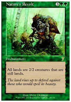Nature's Revolt (7th Edition) Medium Play