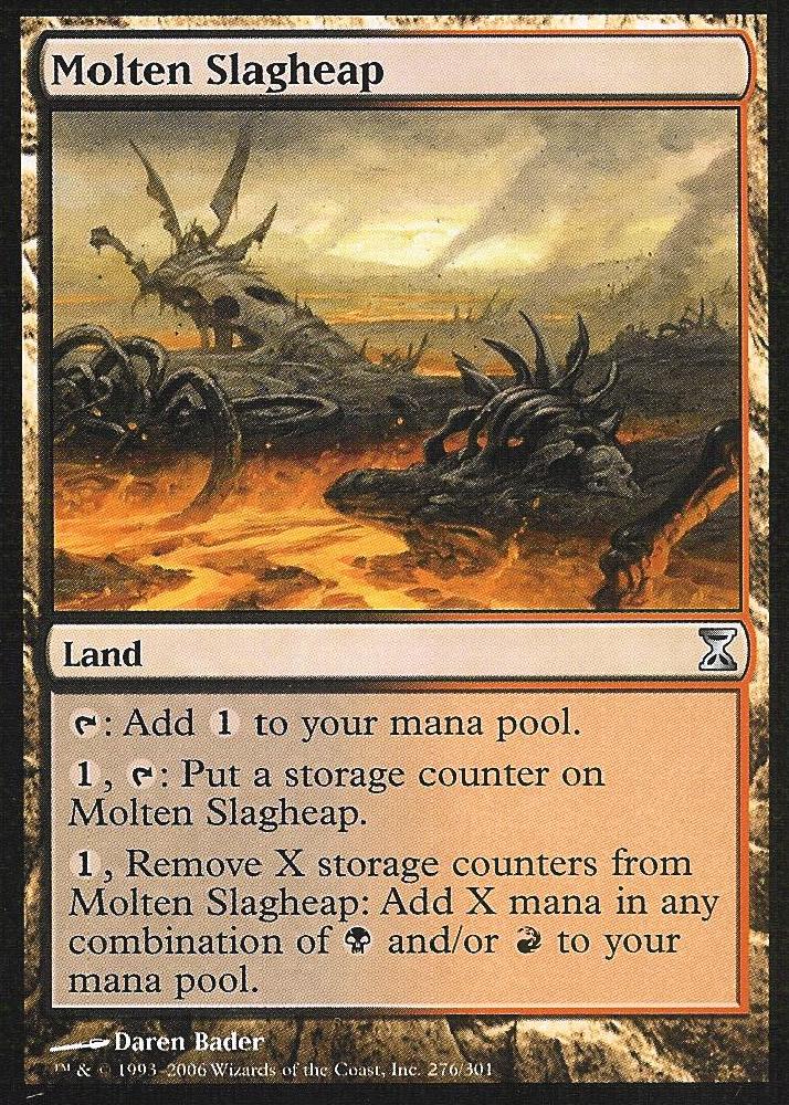 Molten Slagheap (Time Spiral) Medium Play Foil