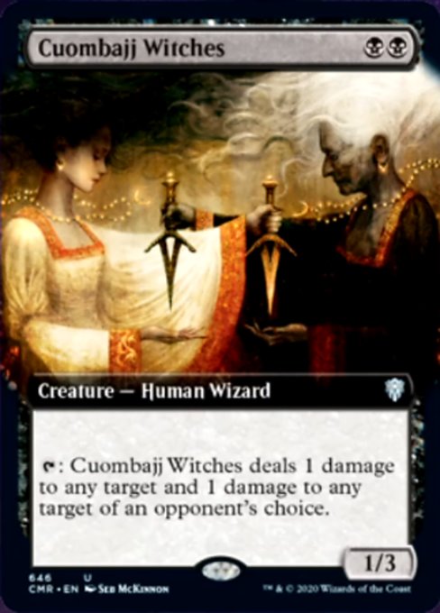 Cuombajj Witches (Extended Art) (Commander Legends) Near Mint