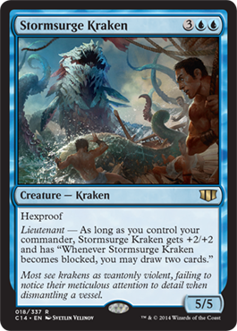 Stormsurge Kraken (Commander 2014 Edition) Medium Play