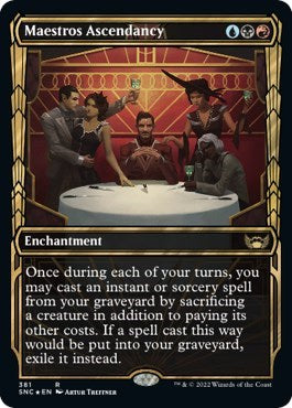 Maestros Ascendancy (Gilded Foil) (Streets of New Capenna) Near Mint Foil