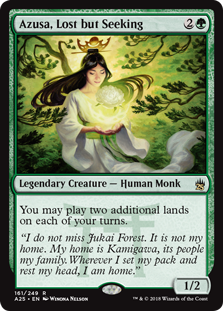 Azusa, Lost but Seeking (Masters 25) Near Mint Foil