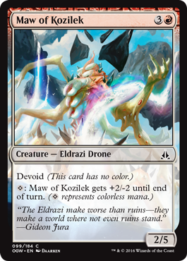 Maw of Kozilek (Oath of the Gatewatch) Near Mint