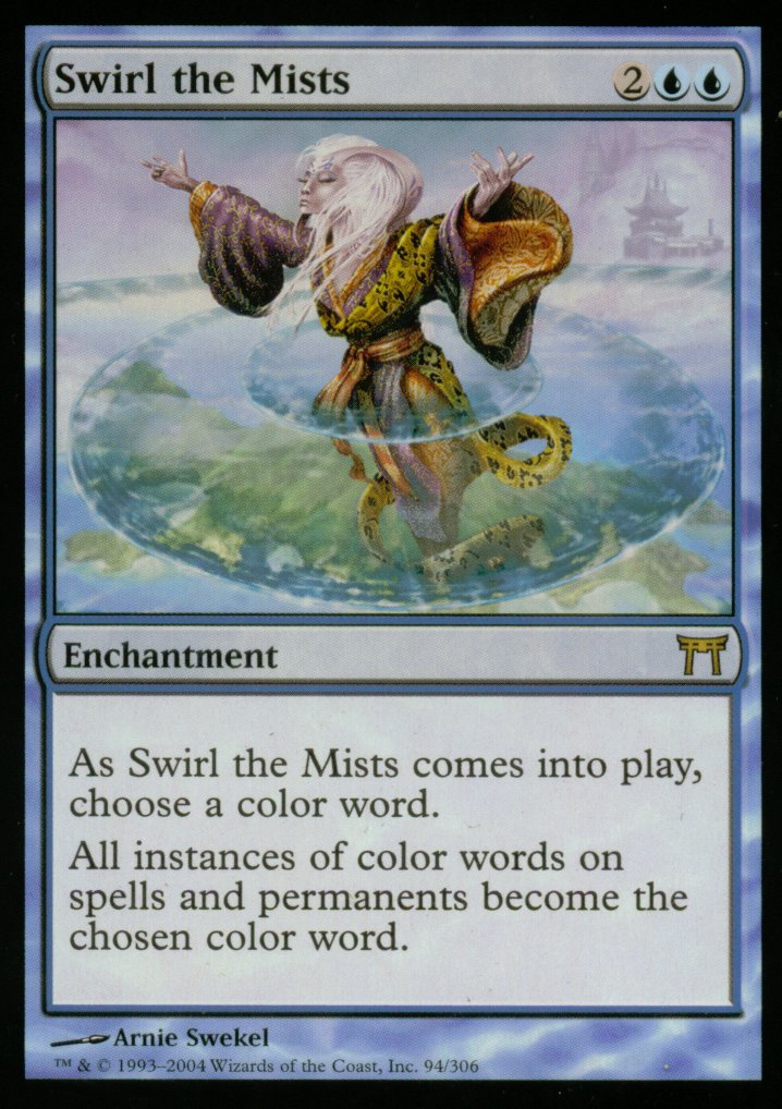 Swirl the Mists (Champions of Kamigawa) Medium Play
