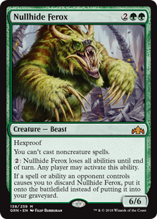 Nullhide Ferox (Guilds of Ravnica) Near Mint