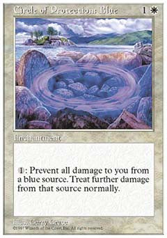 Circle of Protection: Blue (5th Edition) Near Mint