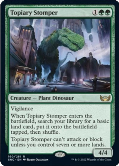 Topiary Stomper (Streets of New Capenna) Light Play