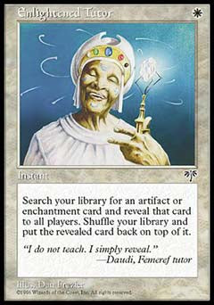 Enlightened Tutor (Mirage) Light Play