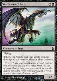 Stinkweed Imp (Ravnica) Light Play Foil