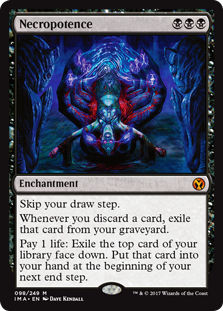 Necropotence (Iconic Masters) Light Play