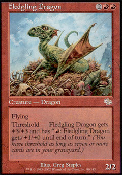 Fledgling Dragon (Judgment) Near Mint