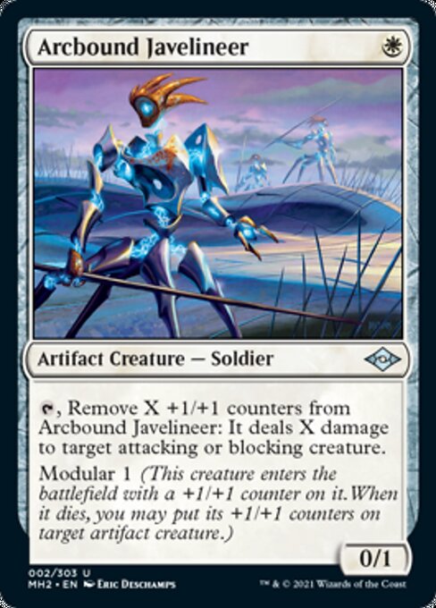 Arcbound Javelineer (Modern Horizons 2) Near Mint Foil