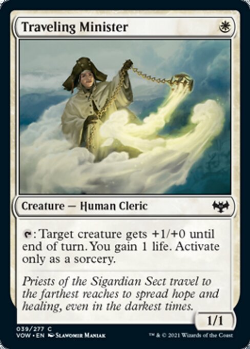 Traveling Minister (Innistrad: Crimson Vow) Medium Play