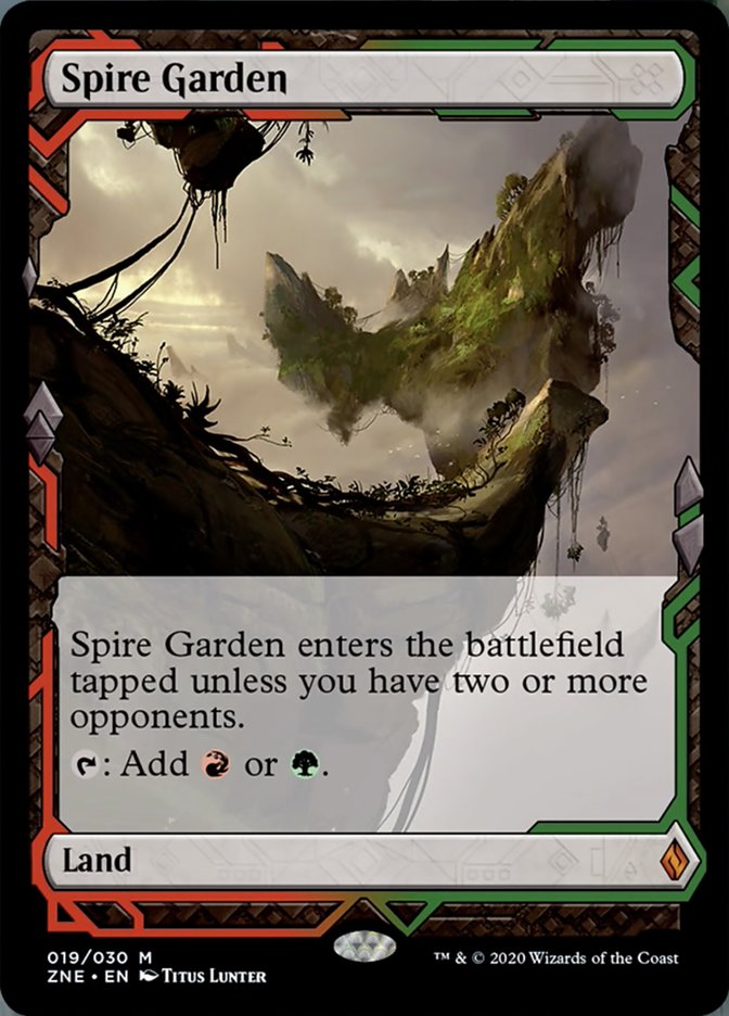 Spire Garden (Zendikar Rising Expeditions) Near Mint Foil