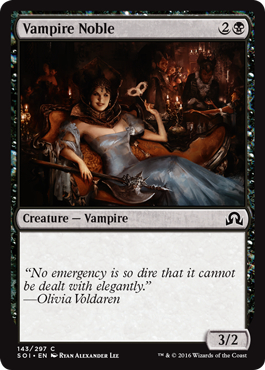 Vampire Noble (Shadows Over Innistrad) Medium Play