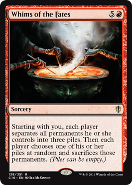 Whims of the Fates (Commander 2016 Edition) Near Mint