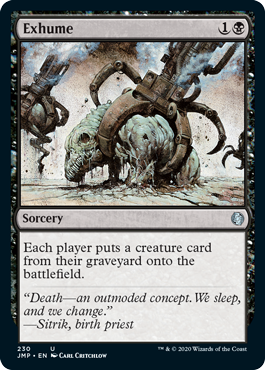 Exhume (Jumpstart) Near Mint