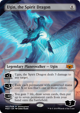 Ugin, the Spirit Dragon (War of the Spark Mythic Edition) Near Mint Foil