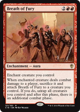Breath of Fury (Commander 2016 Edition) Near Mint