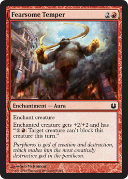Fearsome Temper (Born of the Gods) Near Mint