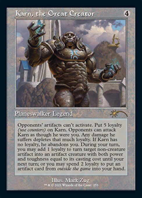 Karn, the Great Creator (Secret Lair) Near Mint
