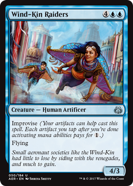 Wind-Kin Raiders (Aether Revolt) Medium Play