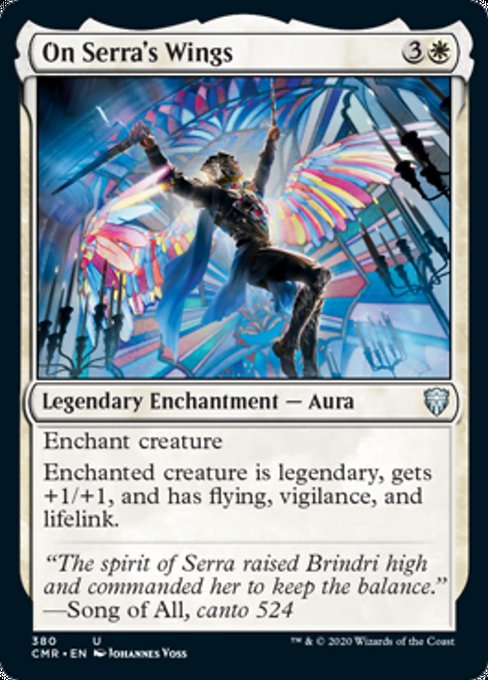 On Serra's Wings (Commander 2020 Commander Legends) Near Mint