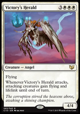 Victory's Herald (Commander 2015) Light Play