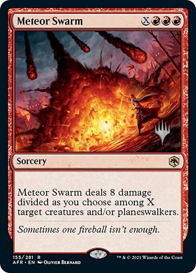 Meteor Swarm (Promo Pack: Adventures in the Forgotten Realms) Near Mint