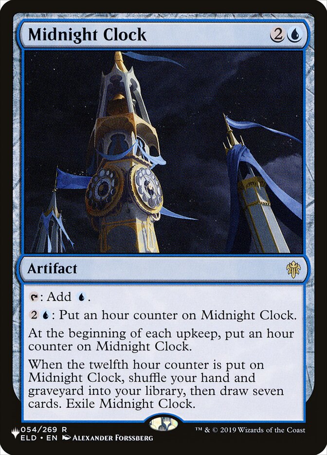 Midnight Clock (The List) Near Mint